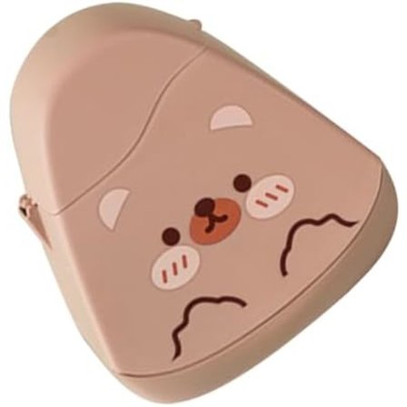 16,5x13x19cm Papirkurv for Skrivebord, Avfallskurv for Benkeplate med Lokk, Menneskelignende Papirkurv, Oppbevaringsboks, Liten Papirkurv, Kontor