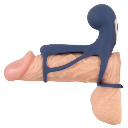 Vibrating Cock Sleeve with Ball Ring - Vuxen.dk - Fleshlight, penisringe, overtræk, onani, sexdukker, penispump, penisforlæng & gay.