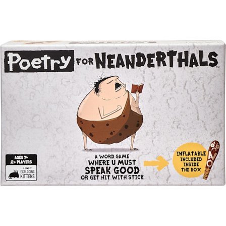 Poetry for Neanderthals by Exploding Kittens - Hauska perhekorttipeli aikuisille ja teineille[YDE]