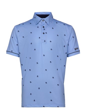 Lexton Links Carnaby Polo - Blue - M