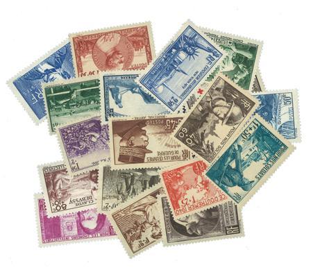 Frankrig - Årgang 1940 - Postfrisk