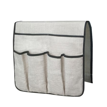 Soffa Organizer med 6 fickor Fjärrhållare på soffa & stol Armförvaringsficka för tidskriftsplatta telefonböcker