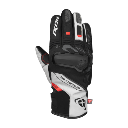 Guantes de Moto IXON Pro Knarr Lady Negro/Gris/Rojo S