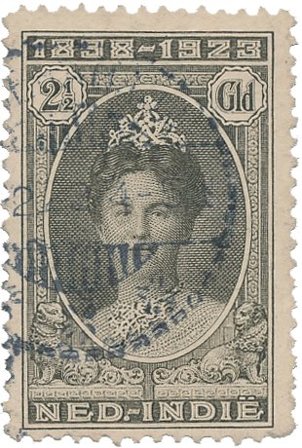 Hollandsk Ostindien 1923 - NVPH 165 - Stemplet