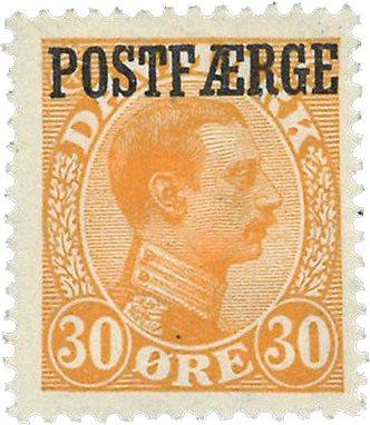 Danmark 1922 - Postfærgemærke AFA 6 - Ubrugt