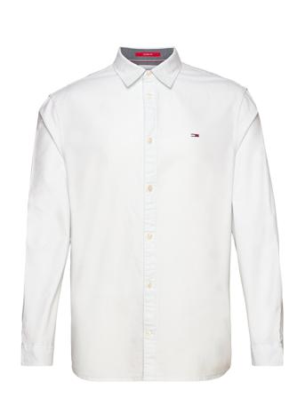 Tjm Classic Oxford Shirt Skjorte Uformell Blå Tommy Jeans*Betinget Tilbud
