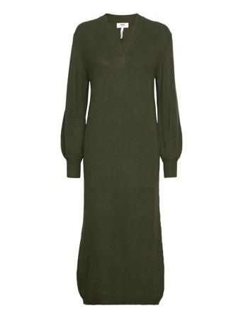 Objmalena L/S Knit Dress Khaki Object