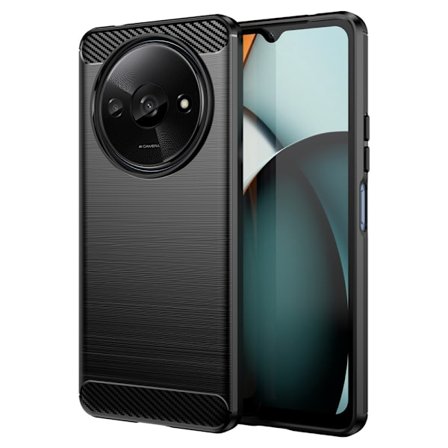 SKALO Xiaomi Redmi A3 Armor Carbon Stødsikker TPU-cover - Vælg farve