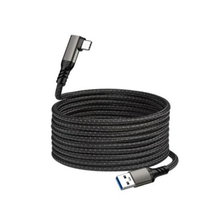 Länkkabel för Quest 2 VR USB 3.2 Snabbladdning och Dataöverföring, Kabel för VR Headset Tillbehör, 0,5 Meter Sygo
