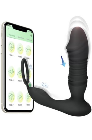 Prostata Massager mit Stoßfunktion & App