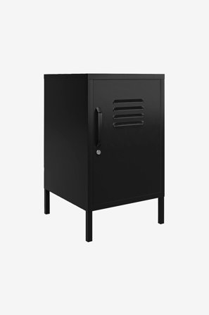 Dorel Home - Endebord med 1 dør Mission District - Svart - Avlastningsbord & sidebord - Fra Homeroom