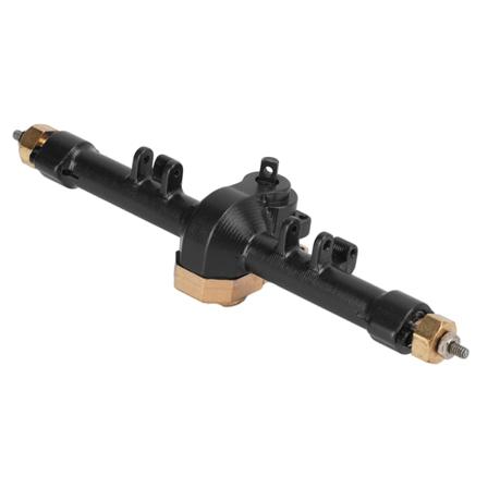 Alumiiniseoksesta valmistettu täydellinen taka-akselikokoonpano Axial SCX24 AXI90081 1/24 RC -auton osalle