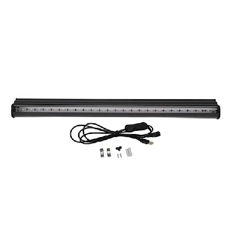 UV-svartljusrör 395nm 5W USB-driven 24 lysdioder Kraftfull svartljuslist för fest scen utomhus