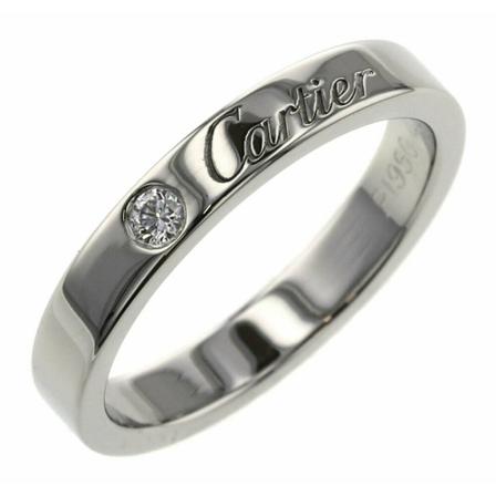 Cartier Vintage Rings Grå, Dame Vintage Smykker, Størrelse: ONE Size
