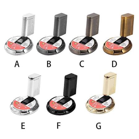 Dørstoppere mot kollisjon Vindtett Sterk Magnetisk Dørstopp med Lydløs Design for Alle Gulvflater black