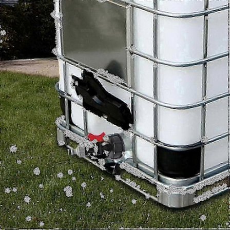 Helt ny 1000 liters IBC vattentank med S60x6 adapterventil och 3/4-yvan (endast kran)[alj] zxin