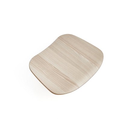 Sitz für Klassenzimmerstuhl YNGVE, Kufengestell, Esche, Größe 2-3