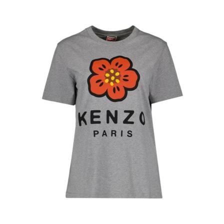 Kenzo, T-Shirts Grijs, Dames, Maat:S