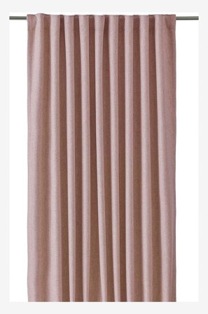 Svanefors - Gardin 2-pak Greenwich - Rosa - Gardinfag med rynkebånd - Fra Homeroom