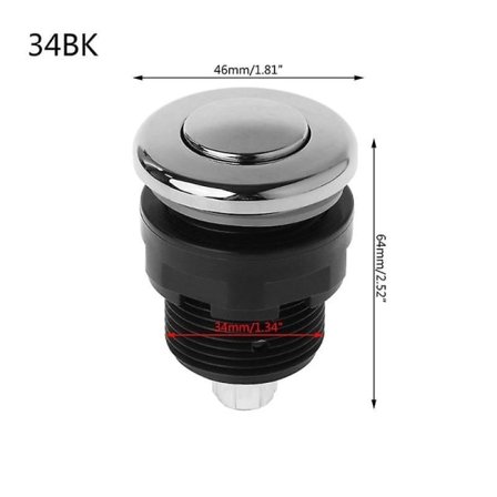 IC CNE Lufttrycksbrytare På/Av Tryckknapp för Badkar