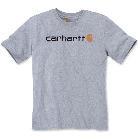 Carhartt 103361 T-skjorte gråmelert XS, Klær