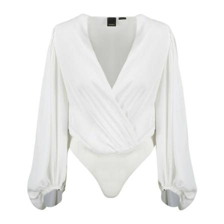 Pinko - Toppar - Vit - Dam - Storlek: S, Dam, Storlek: S