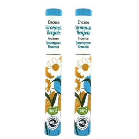 Citrongräs och Bensoin grönsaksrökelse 60 pinnar à 30 min