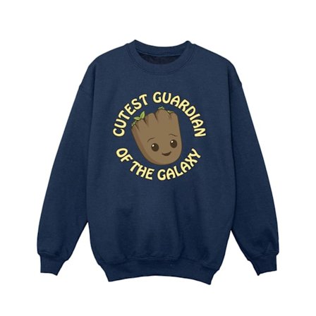 Marvel Girls I Am Groot Cutest Guardian Sweatshirt 12-13 år