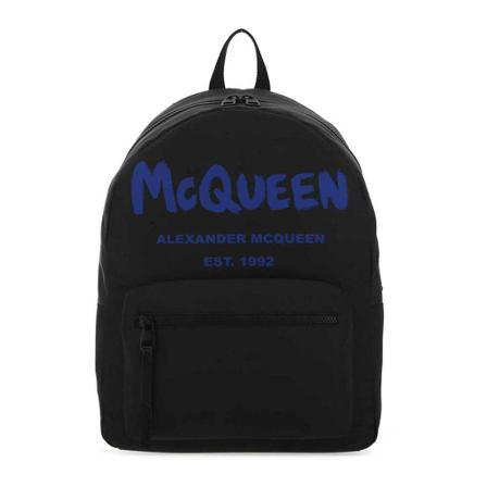 Alexander McQueen, Backpacks Zwart, Heren, Maat:ONE Size