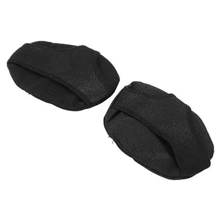Forfot Sko Innlegg Stoff Fot Metatarsal Pads Massasje Pute for Fot Helse SvartYMMR)