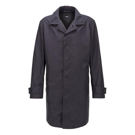 Hugo Boss, Blouson Coat Blauw, Heren, Maat:M,gestreept