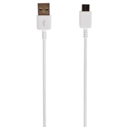 USB C-kabel 1,5 m Samsung EP-DW700CWE, Vit, Bulk
