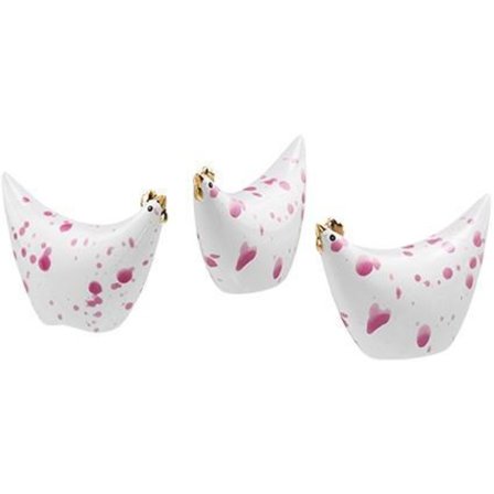Stänk mini hönor Rosa 3 pack Cult Design