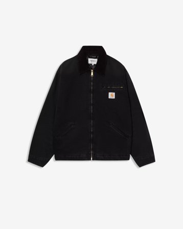 OG DETROIT JACKET - BLACK STONE CANVAS S
