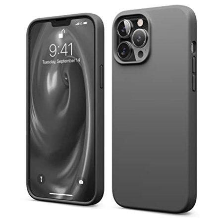 iPhone 14 PLUS Cover Silikone Cover - Mørkegrå