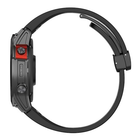 22mm Silikonarmband för Garmin Epix Pro 47mm/Fenix 7/Fenix 7 Pro