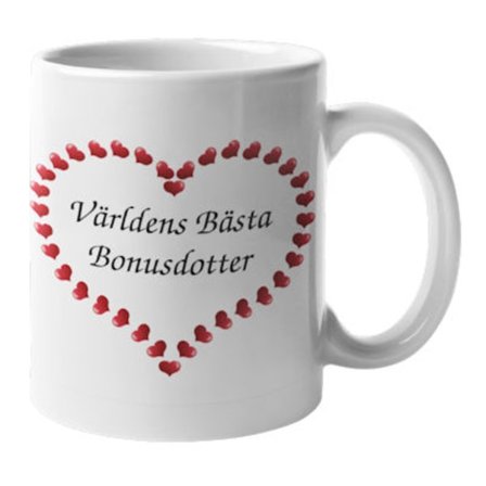 Mugg - Världens bästa bonusdotter