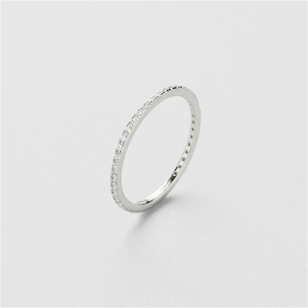 Mani Ring - Sterling Silver - Safira
