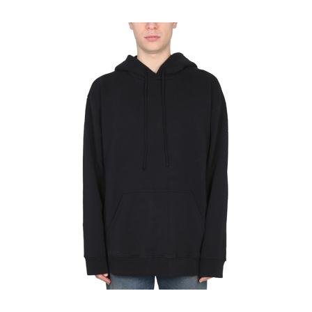 Maison Margiela, Sweatshirts Czarny, Mężczyzna, Rozmiar: M