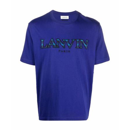 Lanvin T-Shirts Blå, Herre