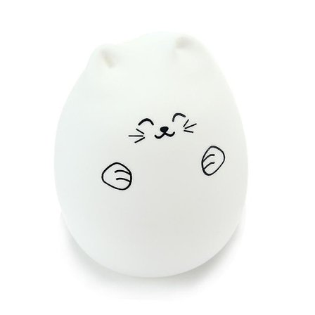 Led Night Light Cute Lamp With Touch Control, Color Changing Animal Room Decor Decorations, Glow Light For Teen Girls Boys Child Valentine ( Lucky Cat