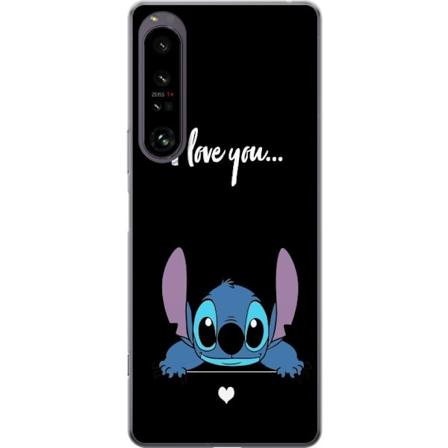 Sony Xperia 1 IV L pin kyv kuori Stitch Min Rakastan Sin