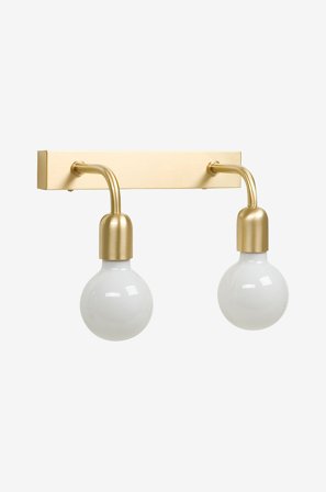 Belid - Seinävalaisin Regal, 2 lamppua - Messinkiä - Seinävalaisimet - - Homeroom