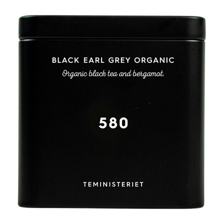 Teministeriet Signature Tea Tin 580 Black Earl Grey Organic 100 g, Helse & Madvarer, Te, Øvrig Te
