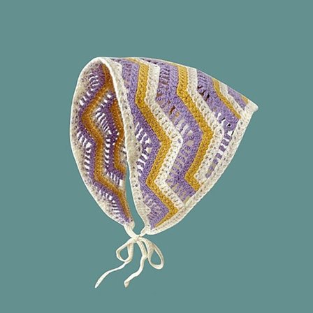 Triangel Pannband Huvudduk Mössa K K