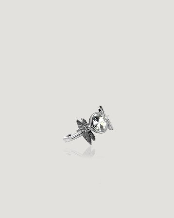 IOAKU DRAGONFLY REBORN CRYSTAL RING Couleur argent Bijoux Fille - Kids Brand Store
