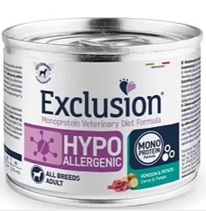 Exclusion Monoprotein Veterinary Diet Formula Hypoallergenic