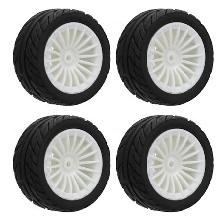 4 kpl kumirenkaat, vahva pito, tehokas puskurointi, kilpa-auton renkaat UD1601 UD1602 UD1603 UD1604 UD1607 SG1603 SG1604 valkoinen