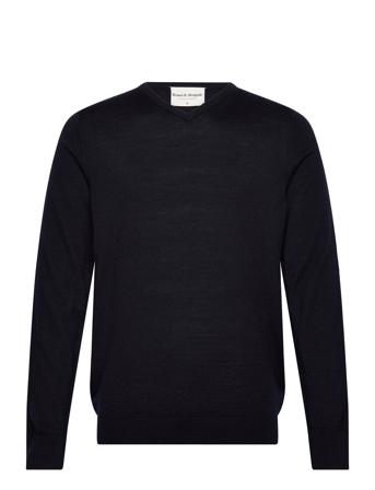 Bs Jenkins Regular Fit Knitwear Navy Bruun & Stengade