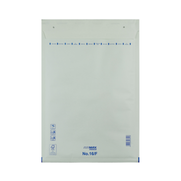 Boblekonvolutt 240x350mm hvit